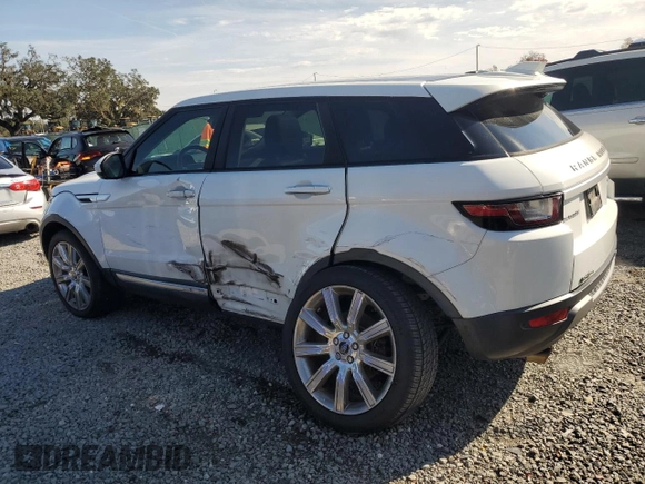 2016 Land Rover Range Rover Evoque HSE with VIN SALVR2BG8GH087765, listed as a Copart auction lot 89410565 with 89,161 mi miles and Salvage title. Bid and sale history available at DreamBid. Image 2.
