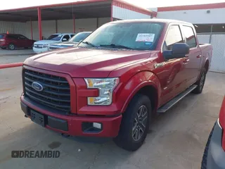 2015 Ford F-150 XLT with VIN 1FTEW1EP2FKE37995, listed as a IAAI auction lot 42185987 with 186,708 mi miles and . Bid and sale history available at carsss.com. Image 2.