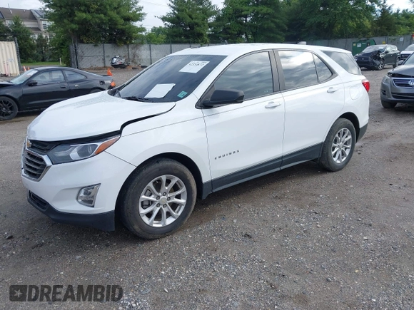 2021 Chevrolet Equinox LS with VIN 3GNAXHEV5MS100457, listed as a IAAI auction lot 42334872 with 64,241 mi miles and . Bid and sale history available at DreamBid. Image 17.