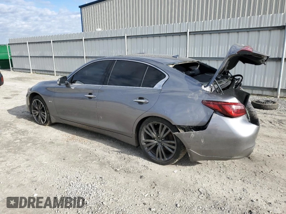 2020 Infiniti Q50 3.0t SPORT with VIN JN1EV7AP1LM205936, listed as a Copart auction lot 86048344 with 75,900 mi miles and Salvage Title. Bid and sale history available at carsss.com. Image 2.