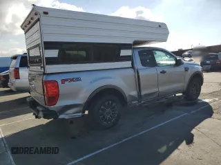 2020 Ford Ranger XL with VIN 1FTER1EH9LLA58935, listed as a Copart auction lot 56189695 with 14,283 mi miles and Salvage Title. Bid and sale history available at DreamBid. Image 3.