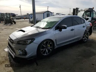 2020 Subaru WRX STI with VIN JF1VA2S6XL9820396, listed as a Copart auction lot 42049735 with 48,566 mi miles and Salvage Title. Bid and sale history available at carsss.com. Image 1.