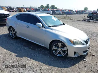 2011 Lexus IS 250 with VIN JTHBF5C28B5150153, listed as a IAAI auction lot 42454642 with 138,458 mi miles and . Bid and sale history available at DreamBid. Image 1.