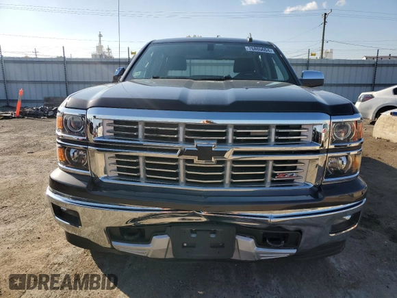 2015 Chevrolet Silverado 1500 LTZ with VIN 3GCUKSEC4FG165614, listed as a Copart auction lot 76800604 with 94,666 mi miles and Salvage Title. Bid and sale history available at DreamBid. Image 5.