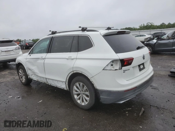 2018 Volkswagen Tiguan SEL with VIN 3VV3B7AX1JM090285, listed as a Copart auction lot 60719875 with 91,381 mi miles and Salvage title. Bid and sale history available at DreamBid. Image 2.