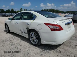 2011 Nissan Maxima 3.5 S with VIN 1N4AA5AP6BC859370, listed as a Copart auction lot 60496914 with 144,863 mi miles and Salvage Title. Bid and sale history available at carsss.com. Image 2.