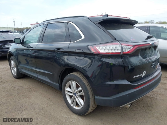 2017 Ford Edge SEL with VIN 2FMPK4J9XHBC47710, listed as a IAAI auction lot 41949694 with 140,728 mi miles. Bid and sale history available at carsss.com. Image 3.