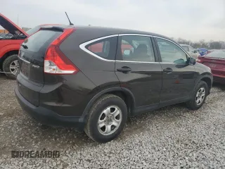 2014 Honda CR-V LX with VIN 5J6RM4H31EL000610, listed as a Copart auction lot 52876715 with 228,532 mi miles and Salvage Title. Bid and sale history available at carsss.com. Image 3.