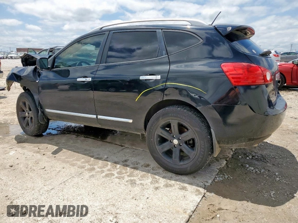 2011 Nissan Rogue SV z VIN JN8AS5MT6BW164860, wystawiony jako Copart lot #56152255 z przebiegiem 163 967 mil mil oraz Szkoda całkowita • Salvage title. Historia ofert i sprzedaży dostępna na DreamBid. Obrazek 2.
