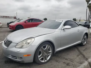 2006 Lexus SC 430 z VIN JTHFN48Y869007424, wystawiony jako Copart lot #53833335 z przebiegiem 195 297 mil mil oraz Szkody całkowita. Historia ofert i sprzedaży dostępna na DreamBid. Obrazek 1.