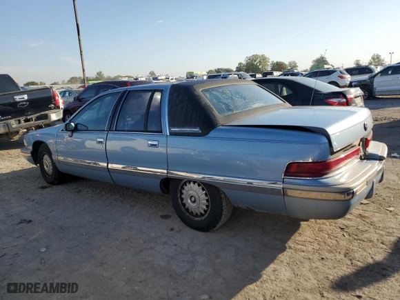1993 Buick Roadmaster with VIN 1G4BN5373PR407697, listed as a Copart auction lot 74254964 with NaN miles and Clean Title. Bid and sale history available at carsss.com. Image 2.