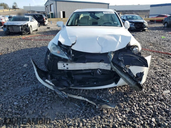 2012 Lexus IS 250 with VIN JTHBF5C25C5184035, listed as a Copart auction lot 41674655 with 276,136 mi miles and Salvage Title. Bid and sale history available at DreamBid. Image 5.