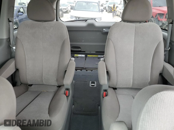 2012 Kia Sedona LX with VIN KNDMG4C75C6416415, listed as a Copart auction lot 51578585 with 115,296 mi miles and Salvage Title. Bid and sale history available at DreamBid. Image 10.