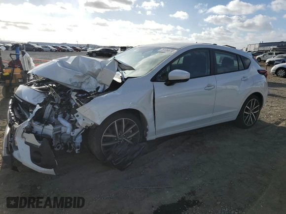 2024 Subaru Impreza Sport with VIN JF1GUAFC0R8309241, listed as a Copart auction lot 78106674 with 5,755 mi miles and Salvage Title. Bid and sale history available at carsss.com. Image 1.