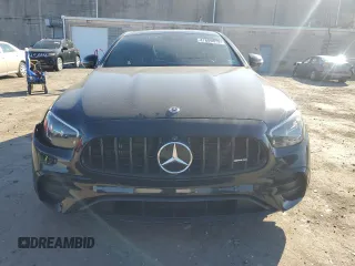 2022 Mercedes-Benz E 53 AMG with VIN W1KZF6BB2NB033056, listed as a Copart auction lot 47609075 with 28,661 mi miles and Salvage Title. Bid and sale history available at DreamBid. Image 5.