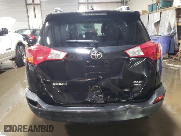 2014 Toyota RAV4 XLE with VIN 2T3RFREV8EW222027, listed as a Copart auction lot 49279185 with 128,900 mi miles and Salvage Title. Bid and sale history available at DreamBid. Image 6.
