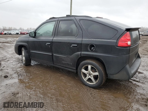 2003 Pontiac Aztek z VIN 3G7DB03E83S580211, wystawiony jako Copart lot #47303045 z przebiegiem Nie podano mil oraz Czysty tytuł • Clean title. Historia ofert i sprzedaży dostępna na DreamBid. Obrazek 2.
