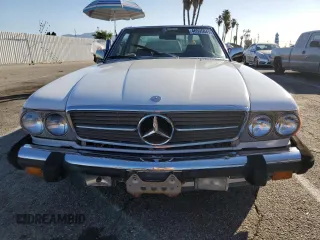 1987 Mercedes-Benz 560 SL with VIN WDBBA48D0HA067593, listed as a Copart auction lot 46535045 with 72,204 mi miles and Clean Title. Bid and sale history available at DreamBid. Image 5.