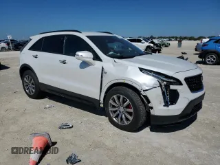 2021 Cadillac XT4 FWD Sport with VIN 1GYFZER42MF076951, listed as a Copart auction lot 46797935 with 35,886 mi miles and Salvage Title. Bid and sale history available at DreamBid. Image 4.