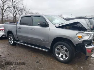 2021 Ram 1500 Big Horn with VIN 1C6RRFFG8MN723311, listed as a IAAI auction lot 41476374 with 39,355 mi miles and . Bid and sale history available at DreamBid. Image 13.