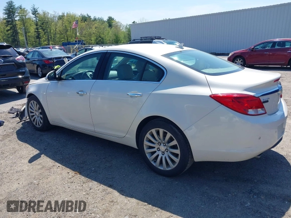 2013 Buick Regal Turbo Premium 1 with VIN 2G4GS5EVXD9249455, listed as a IAAI auction lot 42230578 with 67,116 mi miles and . Bid and sale history available at DreamBid. Image 3.