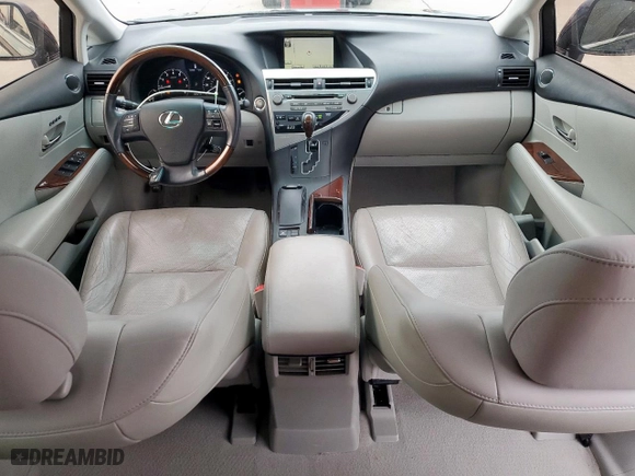 2010 Lexus RX 350 with VIN 2T2ZK1BAXAC011233, listed as a Copart auction lot 47772865 with 80,573 mi miles and Salvage Title. Bid and sale history available at carsss.com. Image 8.