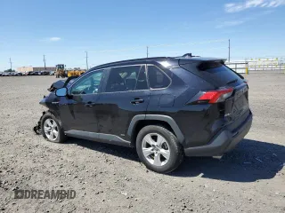 2020 Toyota RAV4 Hybrid XLE with VIN 2T3RWRFV0LW091705, listed as a Copart auction lot 58636775 with 68,534 mi miles and Salvage title. Bid and sale history available at DreamBid. Image 2.