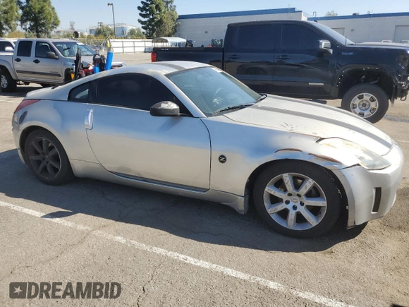 2005 Nissan 350Z Touring with VIN JN1AZ34E95M650076, listed as a Copart auction lot 46867965 with 135,122 mi miles and Clean Title. Bid and sale history available at DreamBid. Image 4.