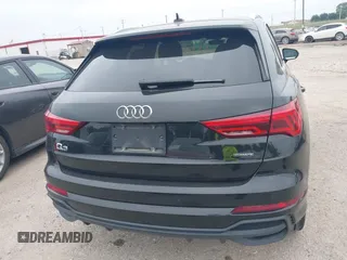 2023 Audi Q3 S line Premium with VIN WA1DECF32P1110925, listed as a IAAI auction lot 42324880 with 43,192 mi miles and . Bid and sale history available at DreamBid. Image 16.