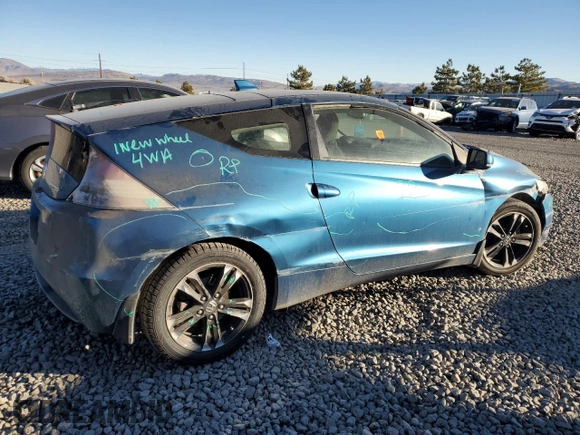 2014 Honda CR-Z with VIN JHMZF1D42ES002660, listed as a Copart auction lot 88472685 with 127,425 mi miles and Salvage Title. Bid and sale history available at DreamBid. Image 3.