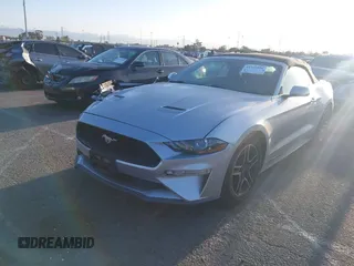 2018 Ford Mustang EcoBoost Premium with VIN 1FATP8UH3J5160147, listed as a IAAI auction lot 41916920 with 91,917 mi miles and . Bid and sale history available at carsss.com. Image 17.
