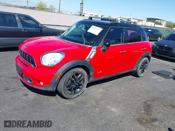 2012 MINI Countryman S with VIN WMWZC5C55CWL62018, listed as a IAAI auction lot 42036503 with 141,115 mi miles and . Bid and sale history available at DreamBid. Image 2.