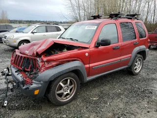 2006 Jeep Liberty Sport with VIN 1J4GL48596W270924, listed as a Copart auction lot 85902874 with 84,825 mi miles and Salvage Title. Bid and sale history available at carsss.com. Image 1.