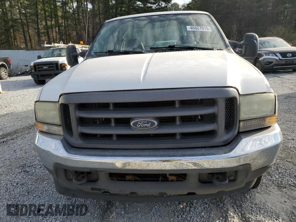 2004 Ford Super Duty F-250 XL with VIN 1FTNX20L84ED22644, listed as a Copart auction lot 46807015 with 432,438 mi miles and Salvage Title. Bid and sale history available at carsss.com. Image 5.