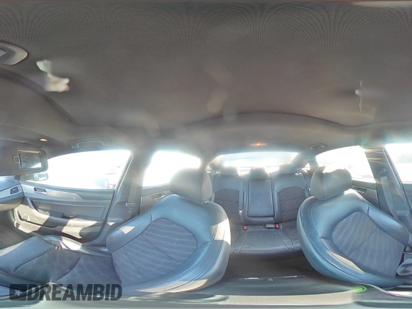 2018 Hyundai Sonata Sport Plus with VIN 5NPE34AF4JH709798, listed as a Copart auction lot 46046495 with 107,575 mi miles and Salvage Title. Bid and sale history available at DreamBid. Image 13.