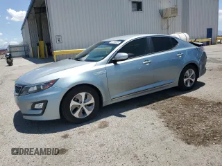 2015 Kia Optima with VIN KNAGM4AD5F5086474, listed as a Copart auction lot 59794655 with 115,769 mi miles and Salvage title. Bid and sale history available at DreamBid. Image 1.