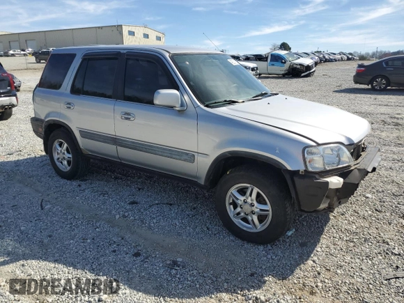 2001 Honda CR-V EX with VIN JHLRD18611C043548, listed as a Copart auction lot 49220155 with 201,476 mi miles and Salvage Title. Bid and sale history available at carsss.com. Image 4.