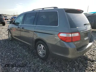 2007 Honda Odyssey EX z VIN 5FNRL38447B407130, wystawiony jako Copart lot #58394935 z przebiegiem 129 893 mil mil oraz Szkoda całkowita • Salvage title. Historia ofert i sprzedaży dostępna na DreamBid. Obrazek 2.