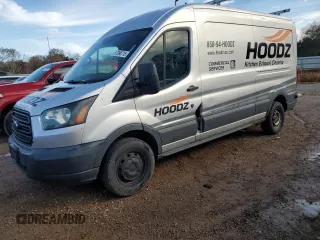 2015 Ford Transit with VIN 1FTNR2CG3FKA61677, listed as a Copart auction lot 87996715 with 178,460 mi miles and Salvage Title. Bid and sale history available at DreamBid. Image 1.