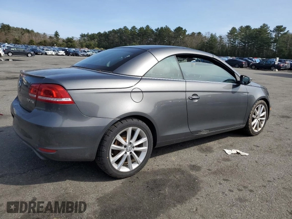 2013 Volkswagen Eos Sport с VIN WVWBW8AH4DV006659, выставлен на аукционе Copart как лот 51629485 с пробегом 94 263 миль миль и Чистый • Clean title. История ставок и продаж доступна на DreamBid. Изображение 3.