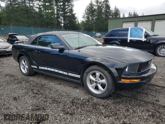 2005 Ford Mustang Deluxe with VIN 1ZVFT84N755167615, listed as a Copart auction lot 54068905 with 197,703 mi miles and Non repairable. Bid and sale history available at DreamBid. Image 4.
