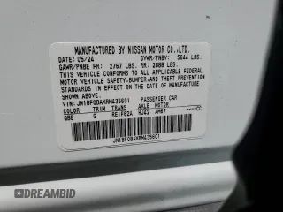 2024 Nissan ARIYA Evolve+ with VIN JN1BF0BAXRM435601, listed as a Copart auction lot 56376795 with 3,051 mi miles and Salvage title. Bid and sale history available at DreamBid. Image 12.