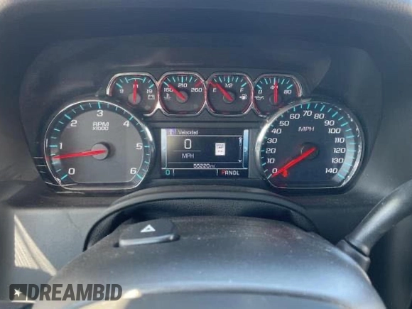 2020 GMC Yukon SLT with VIN 1GKS1BKC0LR181761, listed as a Copart auction lot 89182775 with 55,220 mi miles and Salvage Title. Bid and sale history available at DreamBid. Image 8.