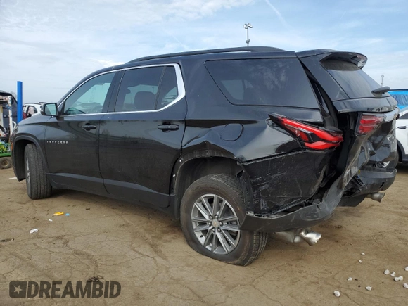 2023 Chevrolet Traverse LT Cloth with VIN 1GNERGKW2PJ272289, listed as a Copart auction lot 54652595 with 33,416 mi miles and Non repairable. Bid and sale history available at DreamBid. Image 2.