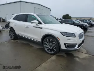 2019 Lincoln Nautilus Reserve with VIN 2LMPJ8LP2KBL66885, listed as a Copart auction lot 36005273 with 53,745 mi miles. Bid and sale history available at carsss.com. Image 4.