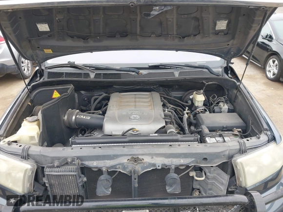2007 Toyota Tundra SR5 with VIN 5TBDV54117S479855, listed as a IAAI auction lot 41792991 with 180,115 mi miles. Bid and sale history available at carsss.com. Image 10.