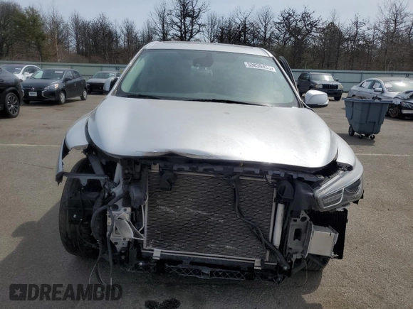 2020 Infiniti QX60 Signature Edition with VIN 5N1DL0MM8LC527577, listed as a Copart auction lot 53830435 with 80,090 mi miles and Salvage title. Bid and sale history available at DreamBid. Image 5.