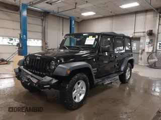 2017 Jeep Wrangler Unlimited Sport with VIN 1C4BJWDG4HL701067, listed as a IAAI auction lot 42412468 with 70,457 mi miles and . Bid and sale history available at DreamBid. Image 17.