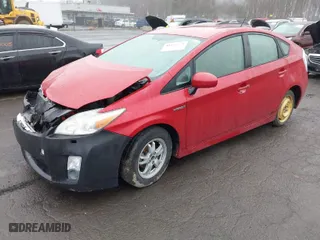 2010 Toyota Prius II with VIN JTDKN3DUXA0107275, listed as a IAAI auction lot 41851779 with 175,178 mi miles. Bid and sale history available at carsss.com. Image 2.