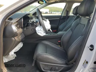 2021 Genesis G70 3.3T with VIN KMTG74LE9MU074297, listed as a Copart auction lot 65980464 with 14,491 mi miles and Salvage Title. Bid and sale history available at carsss.com. Image 7.